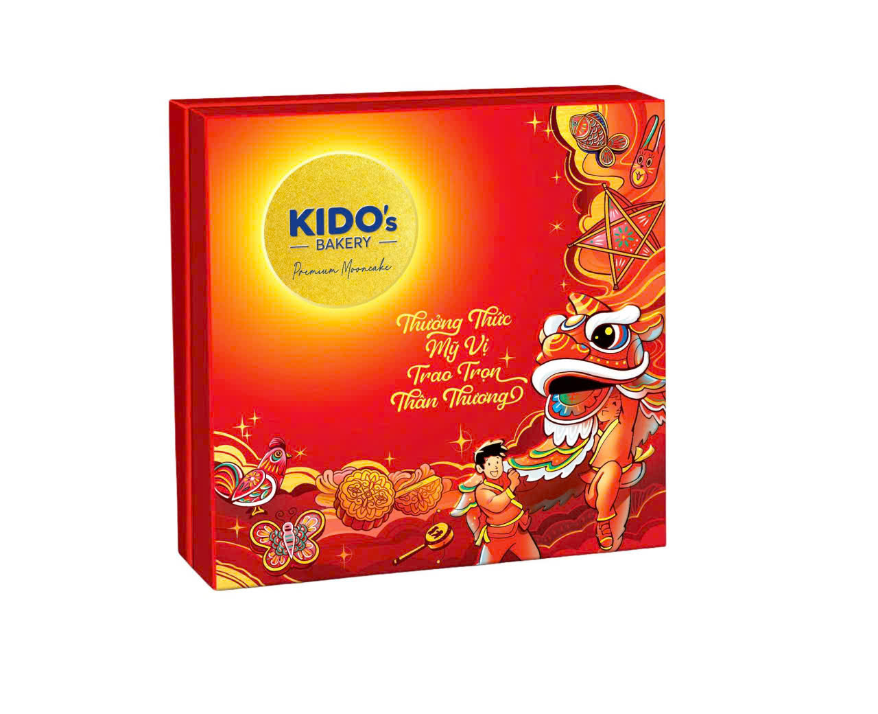 Hộp bánh trung thu Mỹ Vị An Khang Đỏ CB7 - KIDO's Bakery 2026