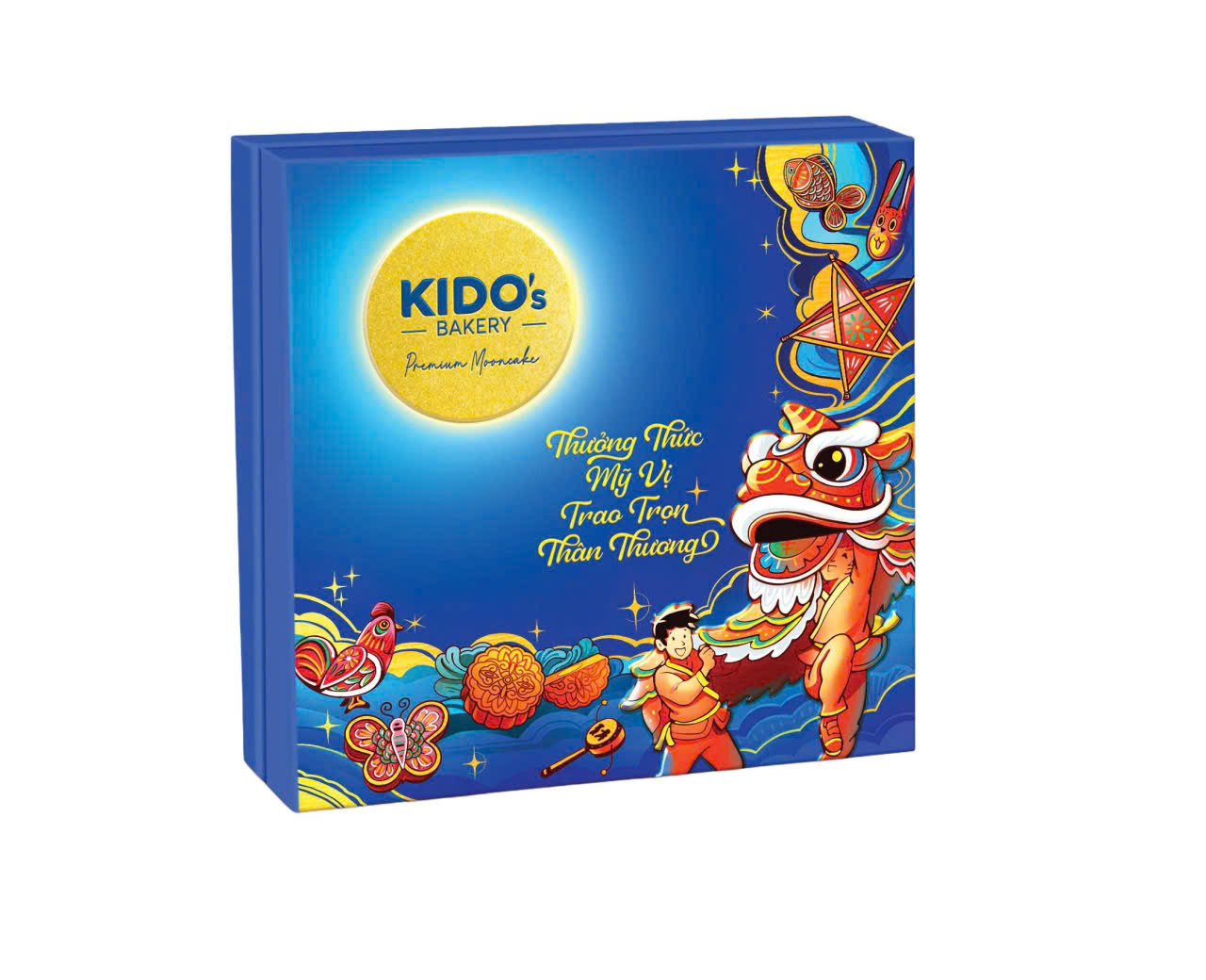 Hộp bánh trung thu Mỹ Vị An Khang Xanh CB8 - KIDO's Bakery 2026