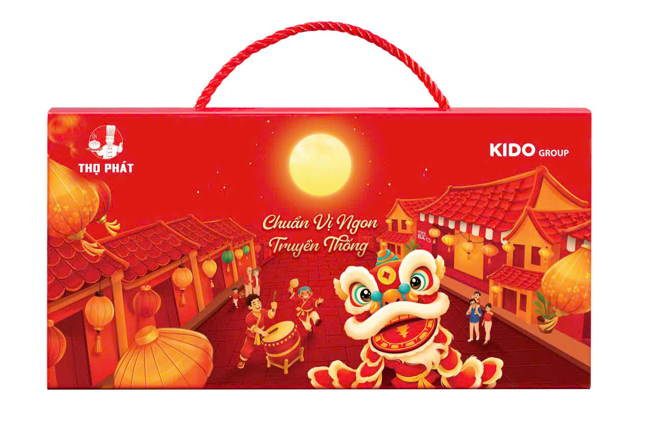 Hộp quai xách bánh trung thu Thọ Phát 2026